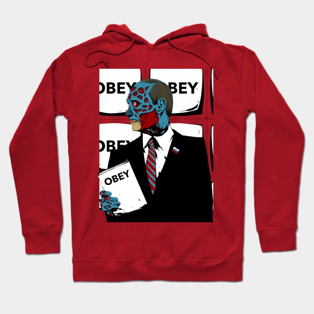 they live putin Hoodie by Kotolevskiy